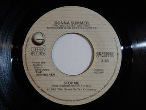 Donna Summer - The Wanderer / Stop Me (7inch-Vinyl Record/Used)