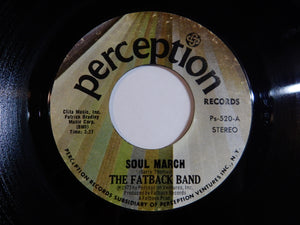 Fatback Band - Soul March / To Be With You (7inch-Vinyl Record/Used)