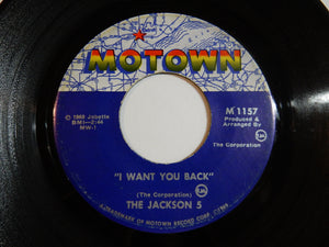 Jackson 5 - I Want You Back / Who's Lovin You (7inch-Vinyl Record/Used)