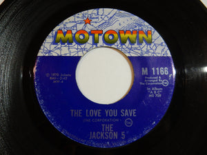 Jackson 5 - The Love You Save / I Found That Girl (7inch-Vinyl Record/Used)