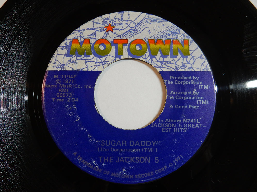 Jackson 5 - Sugar Daddy / I'm So Happy (7inch-Vinyl Record/Used)