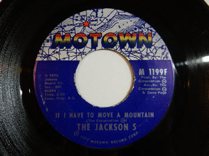 Jackson 5 - Little Bitty Pretty One / If I Have To Move A Mountain (7inch-Vinyl Record/Used)