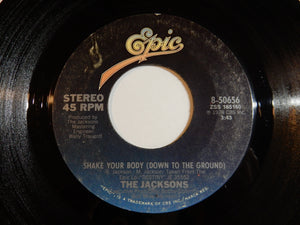 Jacksons - Shake Your Body (Down To The Ground) / That's What You Get (For Being Polite) (7inch-Vinyl Record/Used)