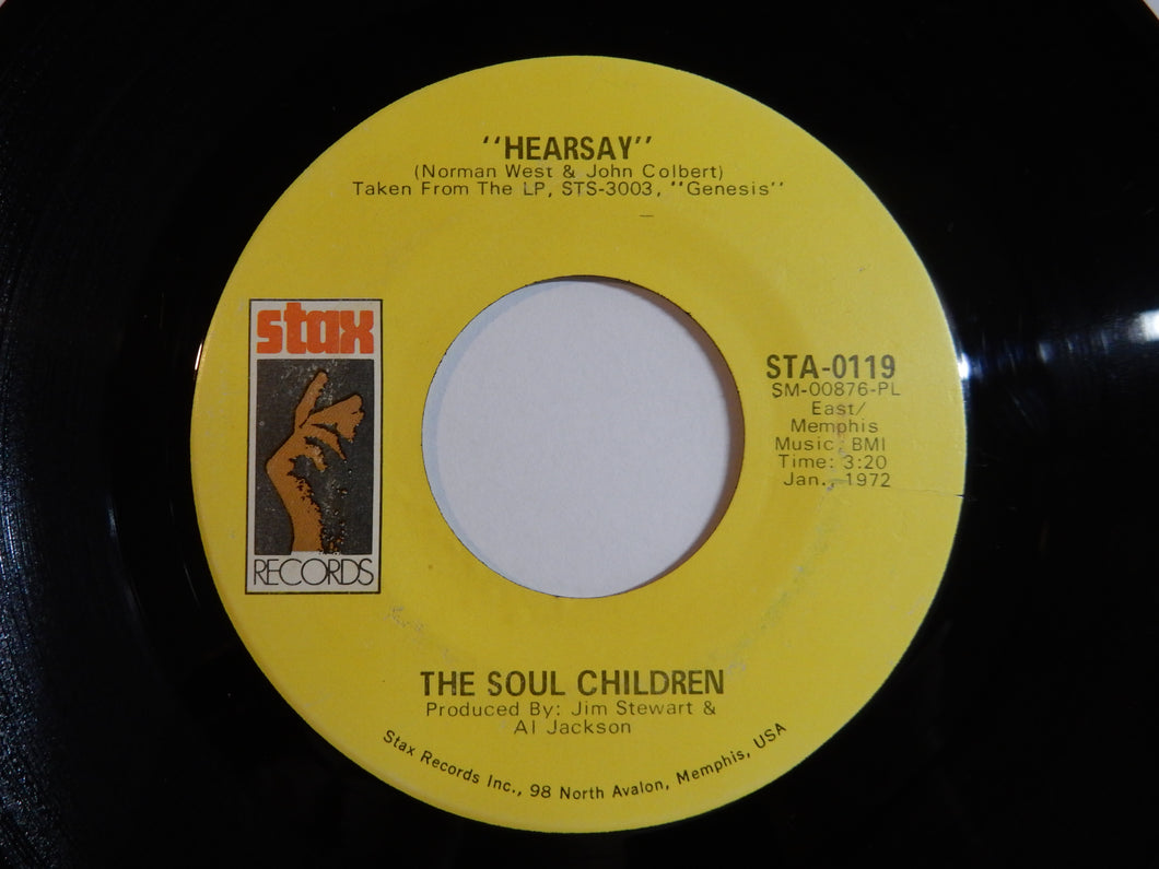 Soul Children - Hearsay / Don't Take My Sunshine (7inch-Vinyl Record/Used)