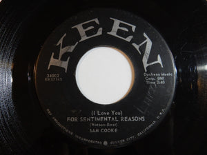 Sam Cooke - (I Love You) For Sentimental Reasons / Desire Me (7inch-Vinyl Record/Used)