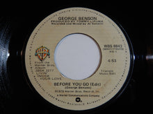 画像をギャラリービューアに読み込む, George Benson - Unchained Melody (Edit) / Before You Go (Edit) (7inch-Vinyl Record/Used)
