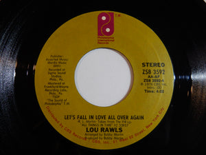 Lou Rawls - You'll Never Find Another Love Like Mine / Let's Fall In Love All Over Again (7inch-Vinyl Record/Used)