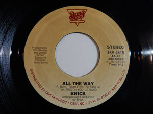 Brick - All The Way / Spread Love (7inch-Vinyl Record/Used)