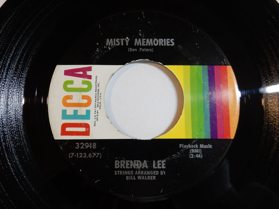 Brenda Lee - Misty Memories / I'm A Memory (7inch-Vinyl Record/Used)