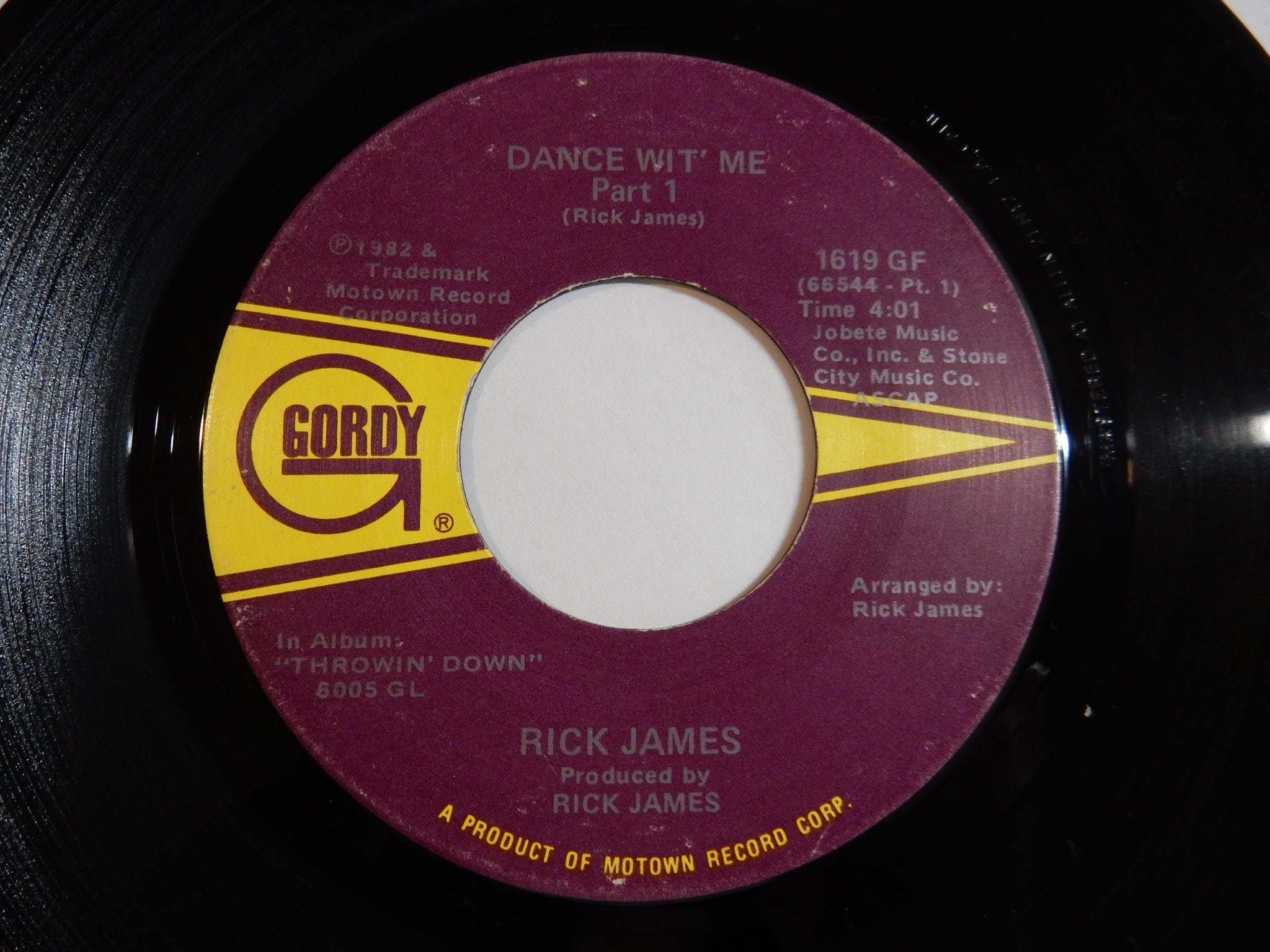 RICK JAMES 「Dance wit