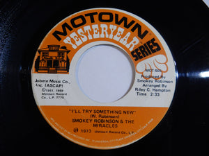 Smokey Robinson, Miracles - I'll Try Something New / You've Really Got A Hold On Me (7inch-Vinyl Record/Used)