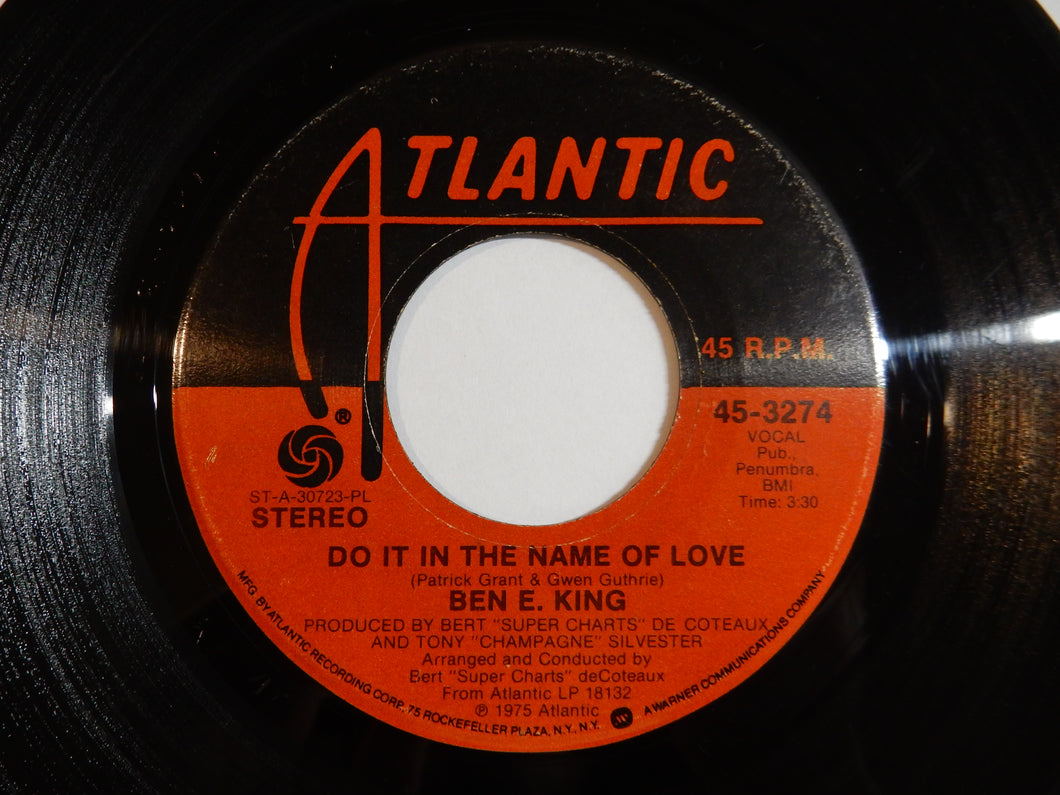 Ben E. King - Do It In The Name Of Love / Imagination (7inch-Vinyl Record/Used)