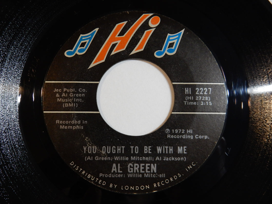 Al Green - You Ought To Be With Me / What Is This Feeling (7inch-Vinyl Record/Used)