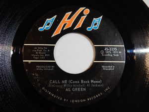 Al Green - Call Me (Come Back Home) / What A Wonderful Thing Love Is (7inch-Vinyl Record/Used)