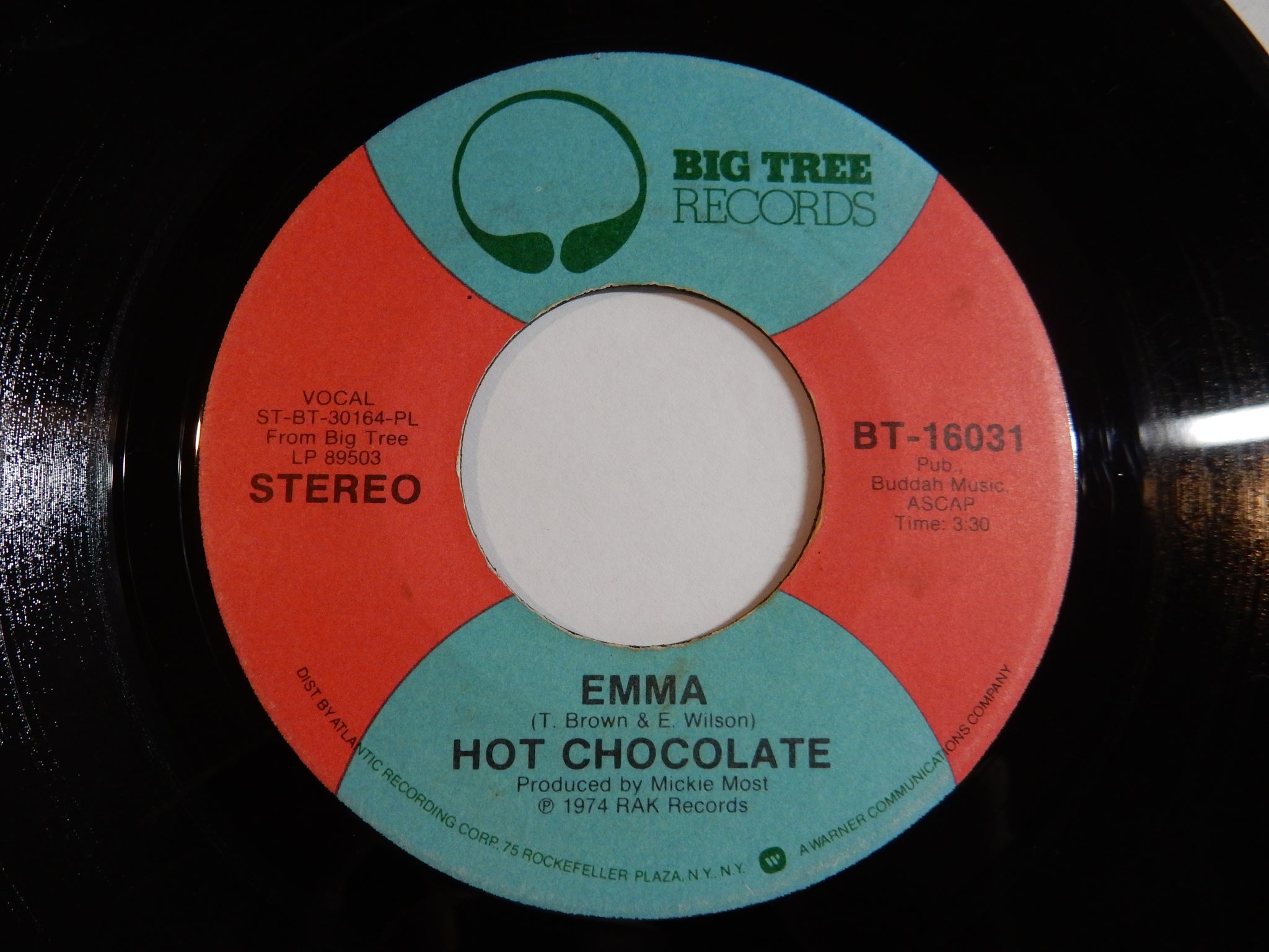 Hot Chocolate - Emma / A Love Like Yours (7inch-Vinyl Record/Used)