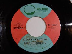 Hot Chocolate - Emma / A Love Like Yours (7inch-Vinyl Record/Used)