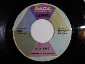 B.B. King - Long Nights (The Feeling They Call The Blues) / I'll Survive (7inch-Vinyl Record/Used)