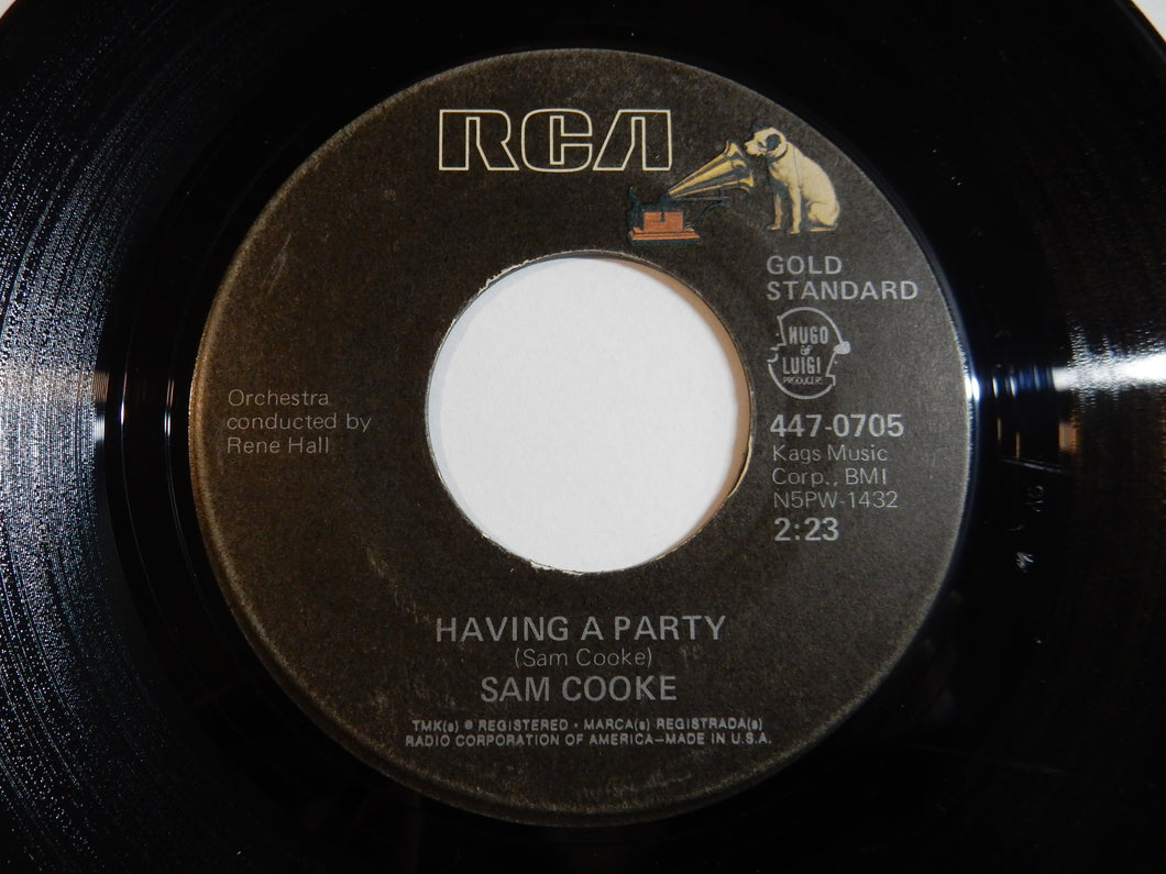 Sam Cooke - Having A Party / Bring It On Home To Me (7inch-Vinyl Record/Used)