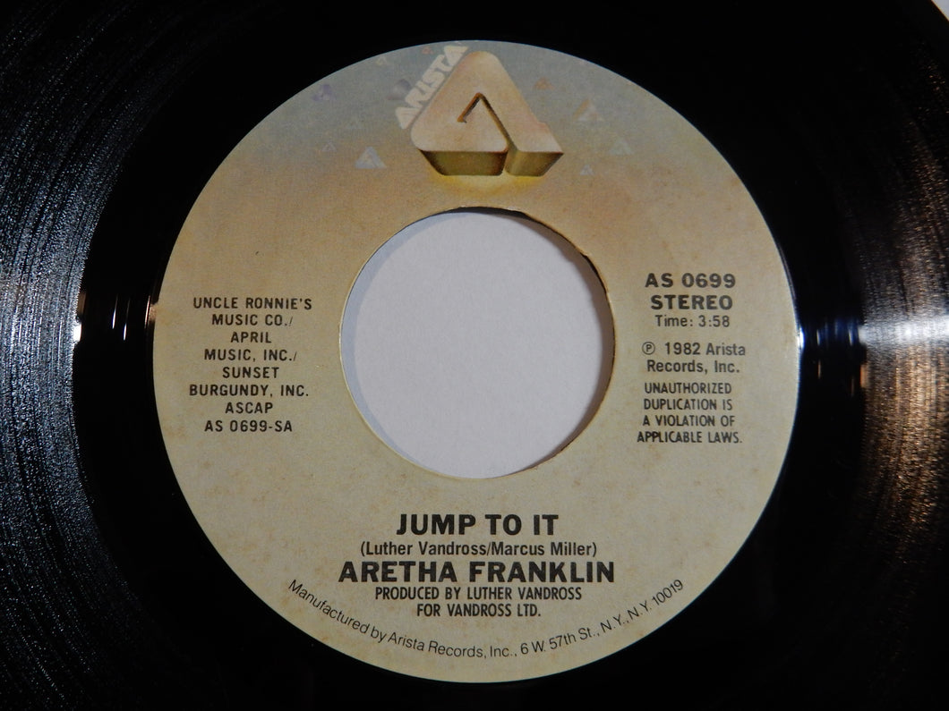 Aretha Franklin - Jump To It / Just My Daydream (7inch-Vinyl Record/Used)