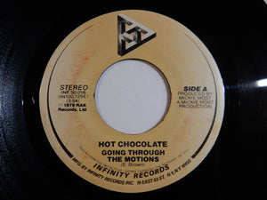 Hot Chocolate - Going Through The Motions / Don't Turn It Off (7inch-Vinyl Record/Used)