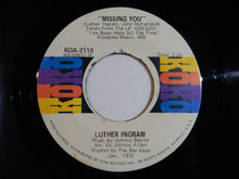 画像をギャラリービューアに読み込む, Luther Ingram - Missing You / You Were Made For Me (7inch-Vinyl Record/Used)

