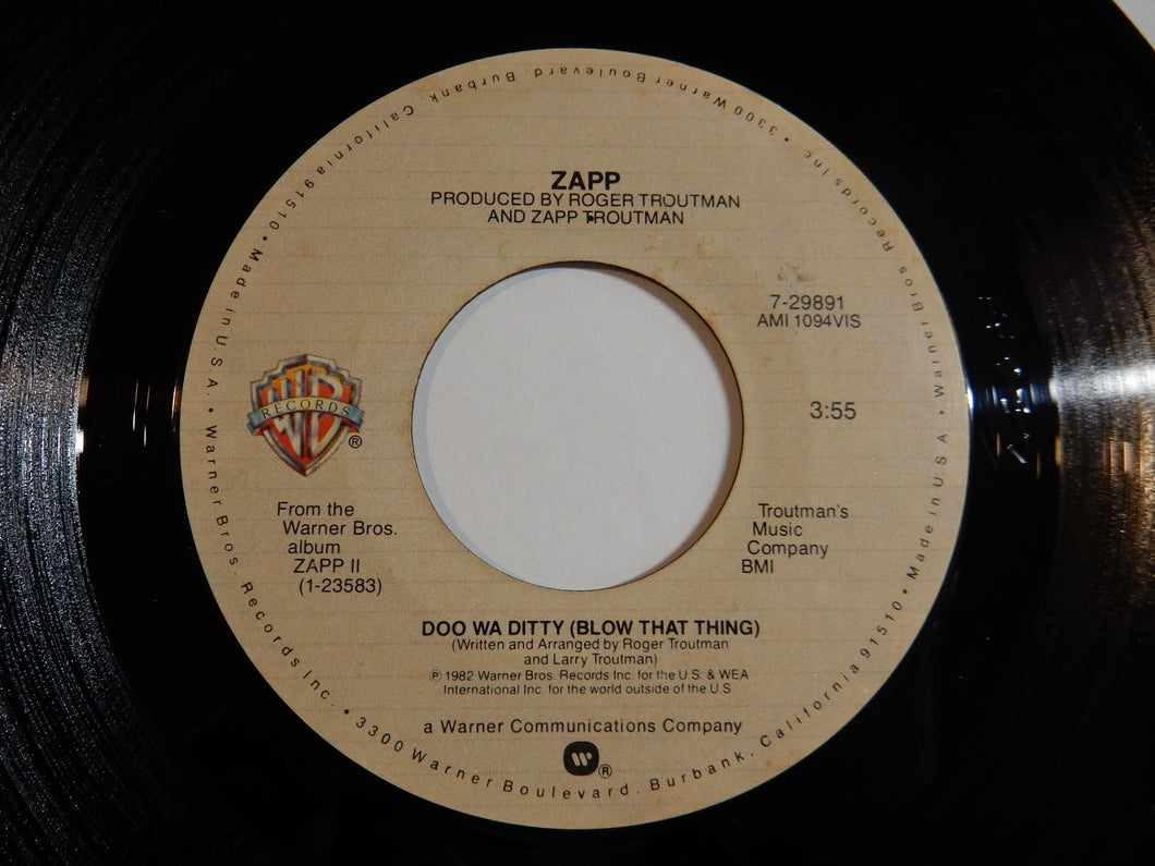 Zapp - Doo Wa Ditty (Blow That Thing) / Come On (7inch-Vinyl Record/Used)