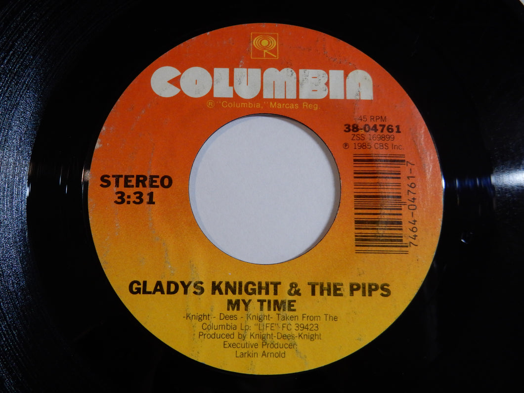 Gladys Knight And The Pips - My Time / (Instrumental) (7inch-Vinyl Record/Used)