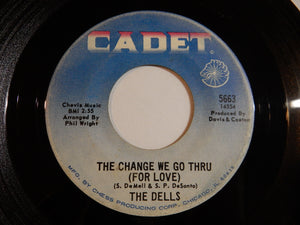 Dells - Oh What A Day / The Change We Go Thru (For Love) (7inch-Vinyl Record/Used)