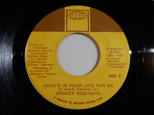 Load image into Gallery viewer, Smokey Robinson - Being With You / What&#39;s In Your Life For Me (7inch-Vinyl Record/Used)
