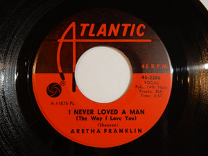 Aretha Franklin - I Never Loved A Man (The Way I Love You) / Do Right Woman - Do Right Man (7inch-Vinyl Record/Used)