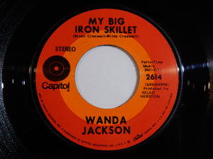 Wanda Jackson - My Big Iron Skillet / The Hunter (7inch-Vinyl Record/Used)