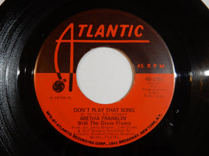 Aretha Franklin - Let It Be / Don't Play That Song (7inch-Vinyl Record/Used)