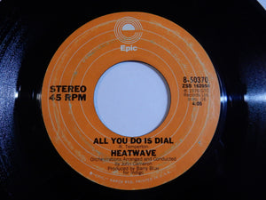 Heatwave - Boogie Nights / All You Do Is Dial (7inch-Vinyl Record/Used)