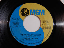 Load image into Gallery viewer, Gloria Gaynor - Never Can Say Goodbye / We Just Can&#39;t Make It (7inch-Vinyl Record/Used)
