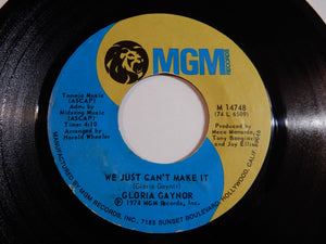 Gloria Gaynor - Never Can Say Goodbye / We Just Can't Make It (7inch-Vinyl Record/Used)