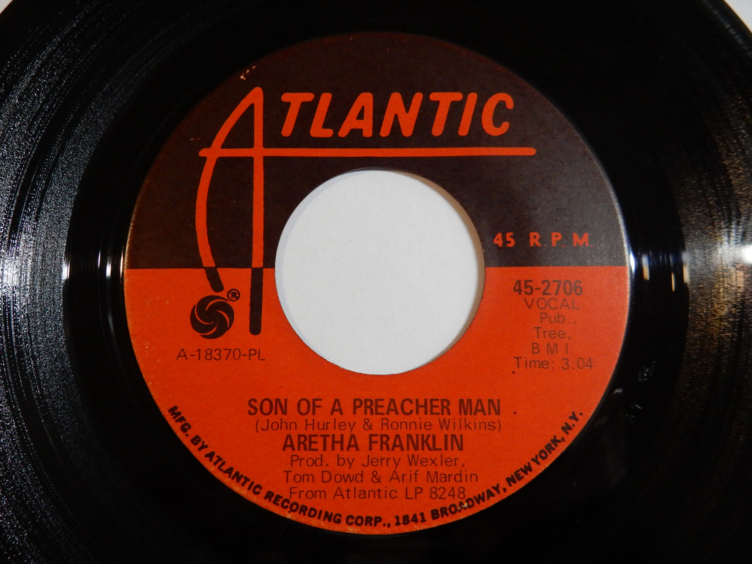 Aretha Franklin - Son Of A Preacher Man / Call Me (7inch-Vinyl Record/Used)