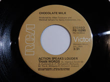 画像をギャラリービューアに読み込む, Chocolate Milk - Action Speaks Louder Than Words / Ain&#39;t Nothin&#39; But A Thing (7inch-Vinyl Record/Used)
