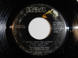 Jim Ed Brown & Helen Cornelius - I Don't Want To Have To Marry You / Have I Told You Lately That I Love You (7inch-Vinyl Record/Used)