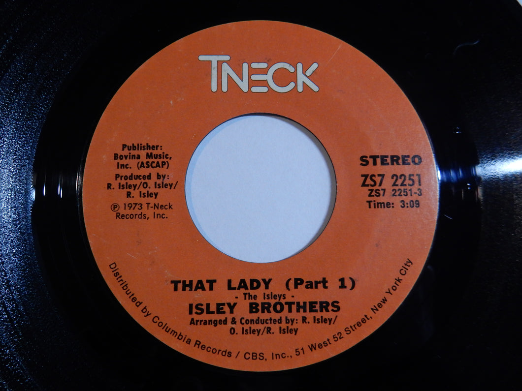 Isley Brothers - That Lady (Part 1) / (Part 2) (7inch-Vinyl Record/Used)