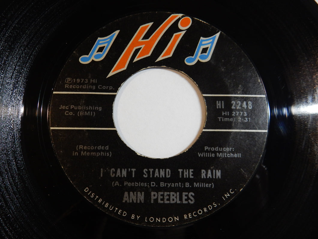 Ann Peebles - I Can't Stand The Rain / I've Been There Before (7inch-Vinyl Record/Used)