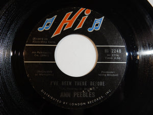 Ann Peebles - I Can't Stand The Rain / I've Been There Before (7inch-Vinyl Record/Used)