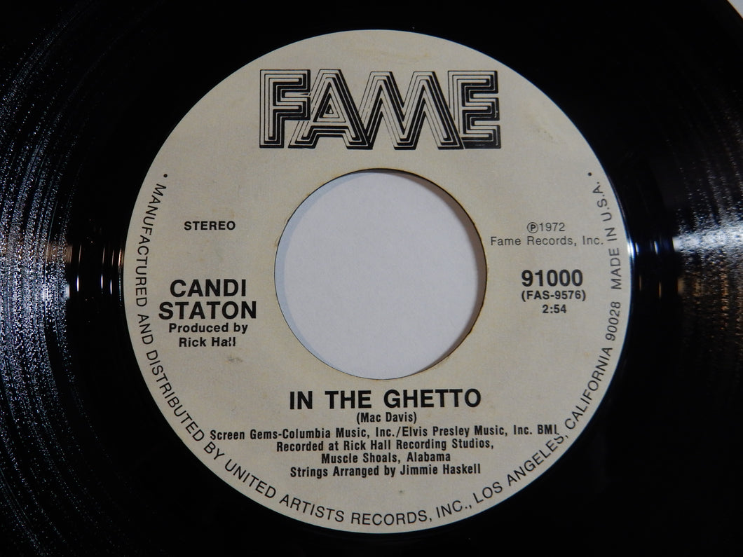 Candi Staton - In The Ghetto / Sure As Sin (7inch-Vinyl Record/Used)