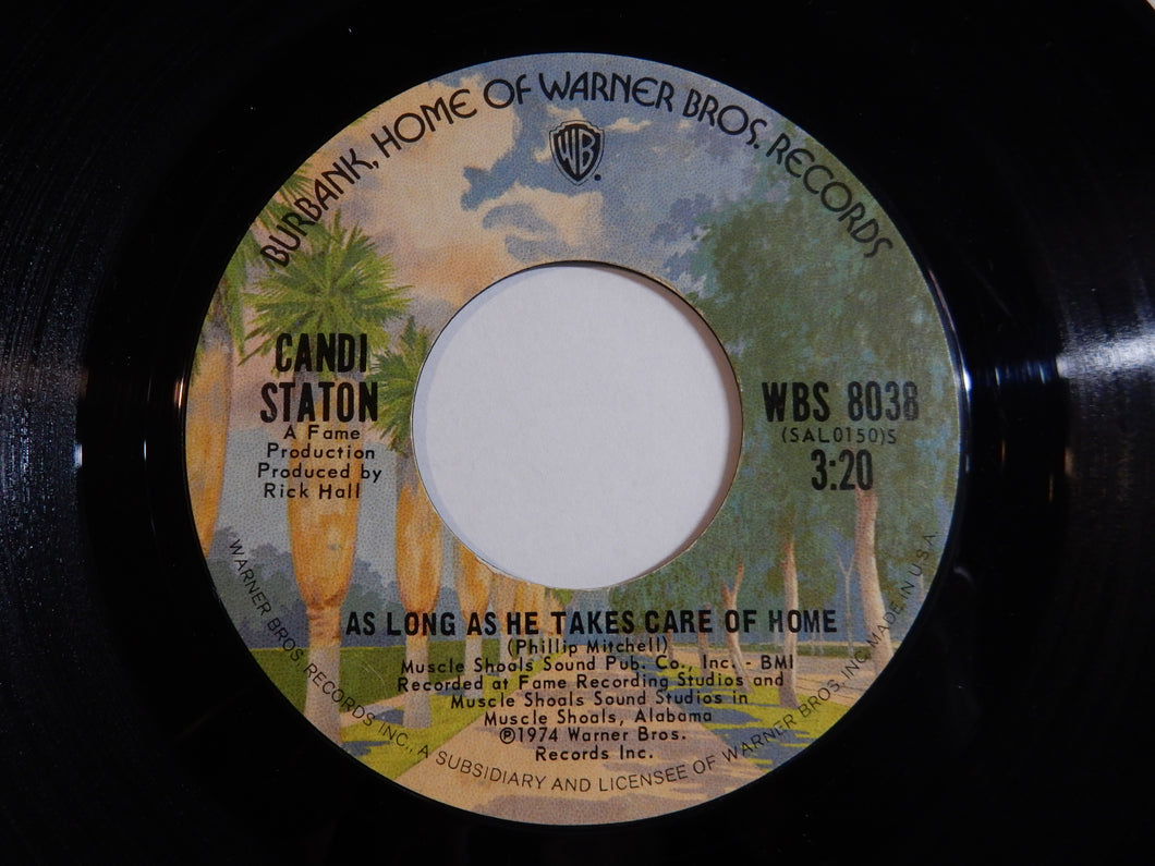 Candi Staton - As Long As He Takes Care Of Home / A Little Taste Of Love (7inch-Vinyl Record/Used)