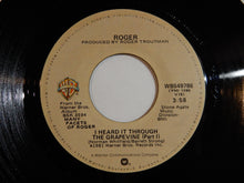 画像をギャラリービューアに読み込む, Roger Troutman - I Heard It Through The Grapevine (Part 1) / (Part 2) (7inch-Vinyl Record/Used)
