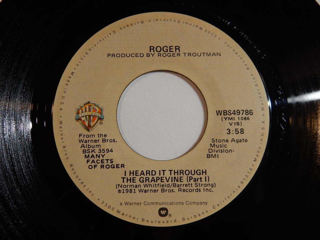 Roger Troutman - I Heard It Through The Grapevine (Part 1) / (Part 2) (7inch-Vinyl Record/Used)