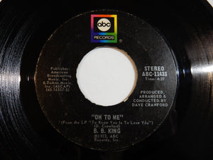 B.B. King - Who Are You / Oh To Me (7inch-Vinyl Record/Used)