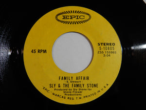 Sly & The Family Stone - Family Affair / Luv N' Haight (7inch-Vinyl Record/Used)