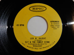 Sly & The Family Stone - Family Affair / Luv N' Haight (7inch-Vinyl Record/Used)