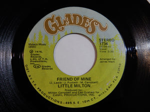 Little Milton - Friend Of Mine / (Instrumental) (7inch-Vinyl Record/Used)