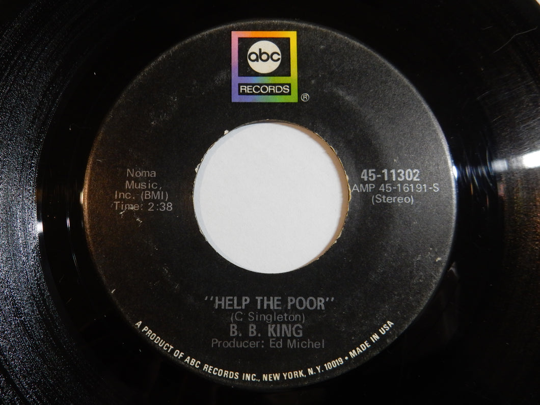 B.B. King - Help The Poor / Lucille's Granny (7inch-Vinyl Record/Used)